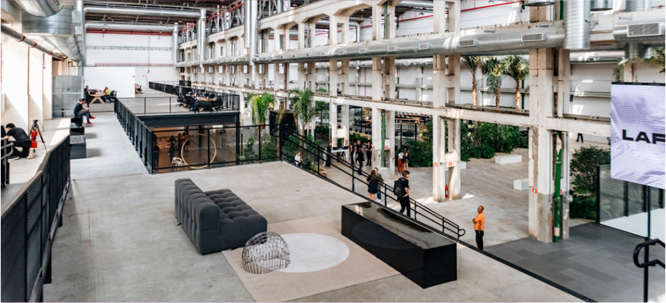 Hub La Fabrique em Vila Leopoldina São Paulo onde startups são aceleradas por BNP Paribas e Edenred